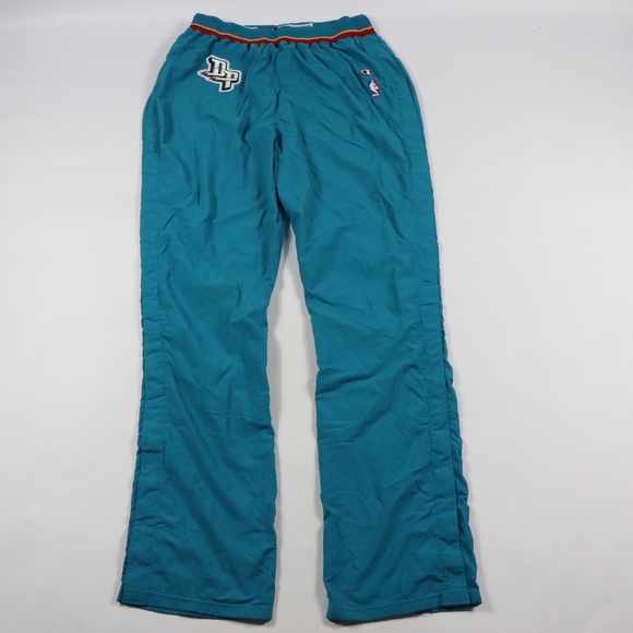 Vintage Champion Detroit Pistons Team Issued Pants - Picture 1 of 8
